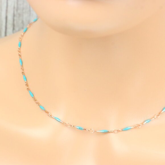 Minimalist Necklace Chain, Elegant Jewelry for Women & Girls | MLCRC1879 - Picture 8 of 10